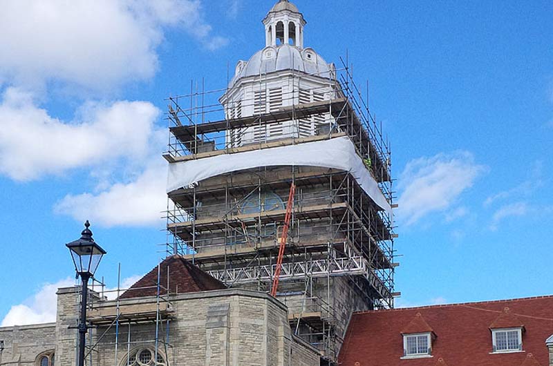 Portsmouth Cathedral — decorating contract by Richardson Decorating